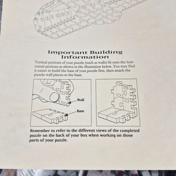 95 Star Wars Millennium Falcon 3D 857 Piece Foam Puzzle Milton Bradley Complete - Picture 15 of 16